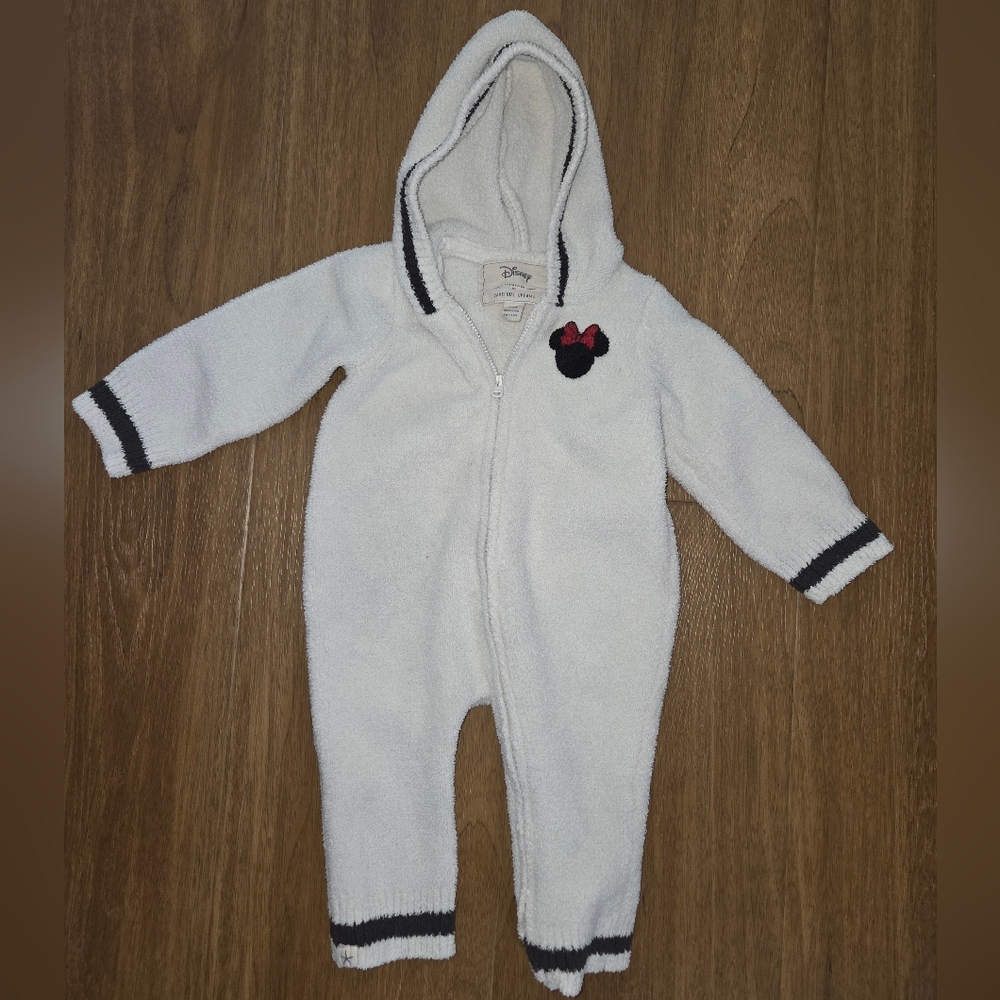 Barefoot Dreams X DISNEY Minnie Mouse Hooded Romper
